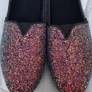 new sparkly Toms shoes